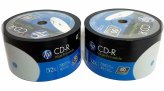 White Hub Printable CD-R Discs