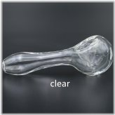 Clear Quartz Spoon Pipe