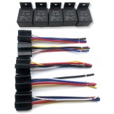 SecureDrive 5-Pack: Advanced 12V Automotive Relay and Harness Set