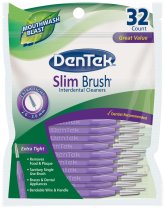 Interdental Cleaners - Slim Brush (32 count) by Dentek