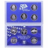 1999 S Gem DCam State Quarter Set - 5 Coins