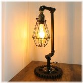 Steampunk Gear Desk Lamp