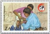 Zambian Red Cross Relief Stamp