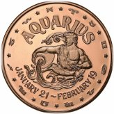 Aquarius Copper Round