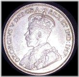 Canadian Silver Quarter - 1914 Edition