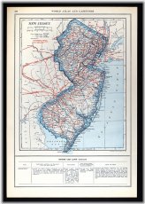 Vintage New Jersey Cartography Collection