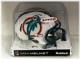 Riddell Speed Mini Helmet - Miami Dolphins 80-96 Throwback