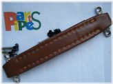 Vintage Leather Amp Handle - Brown