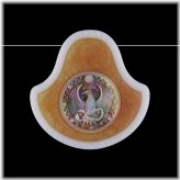 Scorpio Zodiac Mother of Pearl Stone Carving