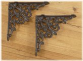 Vintage Iron Wall Brackets