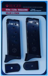 LC9/LC9s/EC9s 9mm Magazine Value Pack with Extension