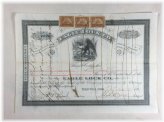 Eagle Lock Company Vintage Stock Certificate