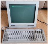 Retro Wyse Terminal Kit with Green Screen Monitor