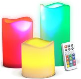 Flicker Glow LED Trio