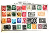 Early Germany Postage Stamp Assortment