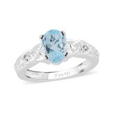 Sky Blue Topaz Sterling Silver Ring