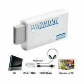 Wii2HDMI Adapter with Audio Output for Full HD TV