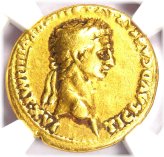 Claudius Gold Aureus - 41-54 AD - Certified NGC Choice Fine