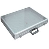 Aluminum Glass-Top Display Case - Large Size