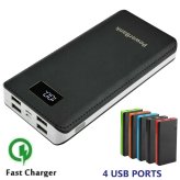 ChargeMate 10000mAh 4-Port Portable Power Bank