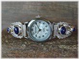 Spirit of the Southwest Lapis Watch by Etta Larry