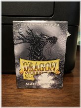 Slate Matte Dragon Shield Sleeves