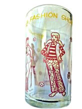 Archie Comic Fashion Show Collectible Glass