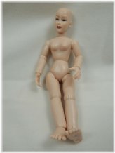 Blue-Eyed Nude Lady Miniature by Heidi Ott