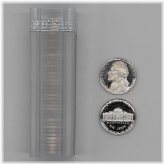 1975 S Proof Jefferson Nickels Gem Uncirculated Estate Roll