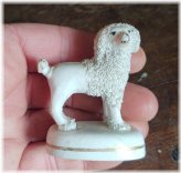 Confetti Poodle Dog Figurine