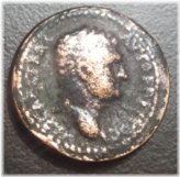 Herodian Dynasty Agrippa II Titus Bronze Coin