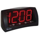 Red LED Oversized Alarm Clock by Westclox