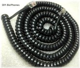 Black 25-Foot Handset Cord for AT&T Trimline and Princess Phones