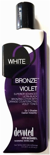 Violet Ultra Black Bronzer Lotion by Devoted Creations