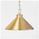 Brass Glow Pendant Light