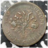 Montreal Half Penny Token - 1838