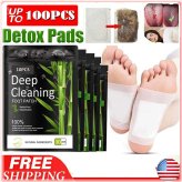 Herbal Cleanse Foot Patches - 100 Pack