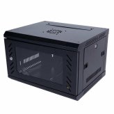 Black Glass Door Server Cabinet