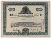 Vintage Telecom Stock Certificate