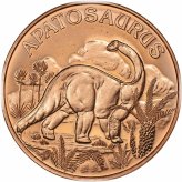 Prehistoric Copper Round