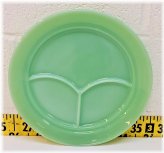 Jadeite Divided Dinner Plate