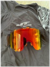 Red Vision Dual Pane Lens