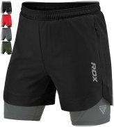 RDX Dual Pocket Performance Shorts