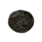 Edward III Silver Halfpenny Coin