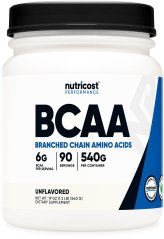 Pure Performance Fuel: 90 Servings of Unflavored BCAA Powder - 6000mg per Serving