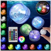 AquaGlow Underwater LED Lights with Remote Control