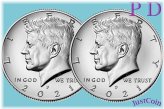 2021 Uncirculated Kennedy Half Dollar Set