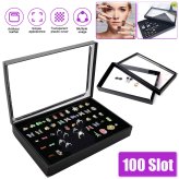 JewelKeep 100-Slot Display and Storage Case