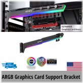 ARGB Graphics Card Support Bracket