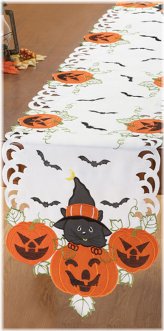 Spooky Harvest Table Runner